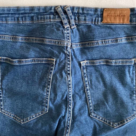 Pull & Bear Basic Denim High Rise skinny jeans / Jegging Size 8 - Picture 10 of 16